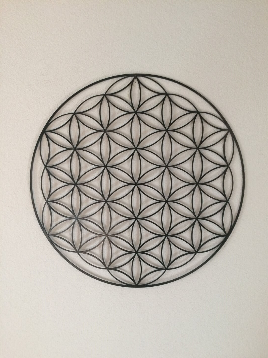 «Flower of Life» Stahlblech