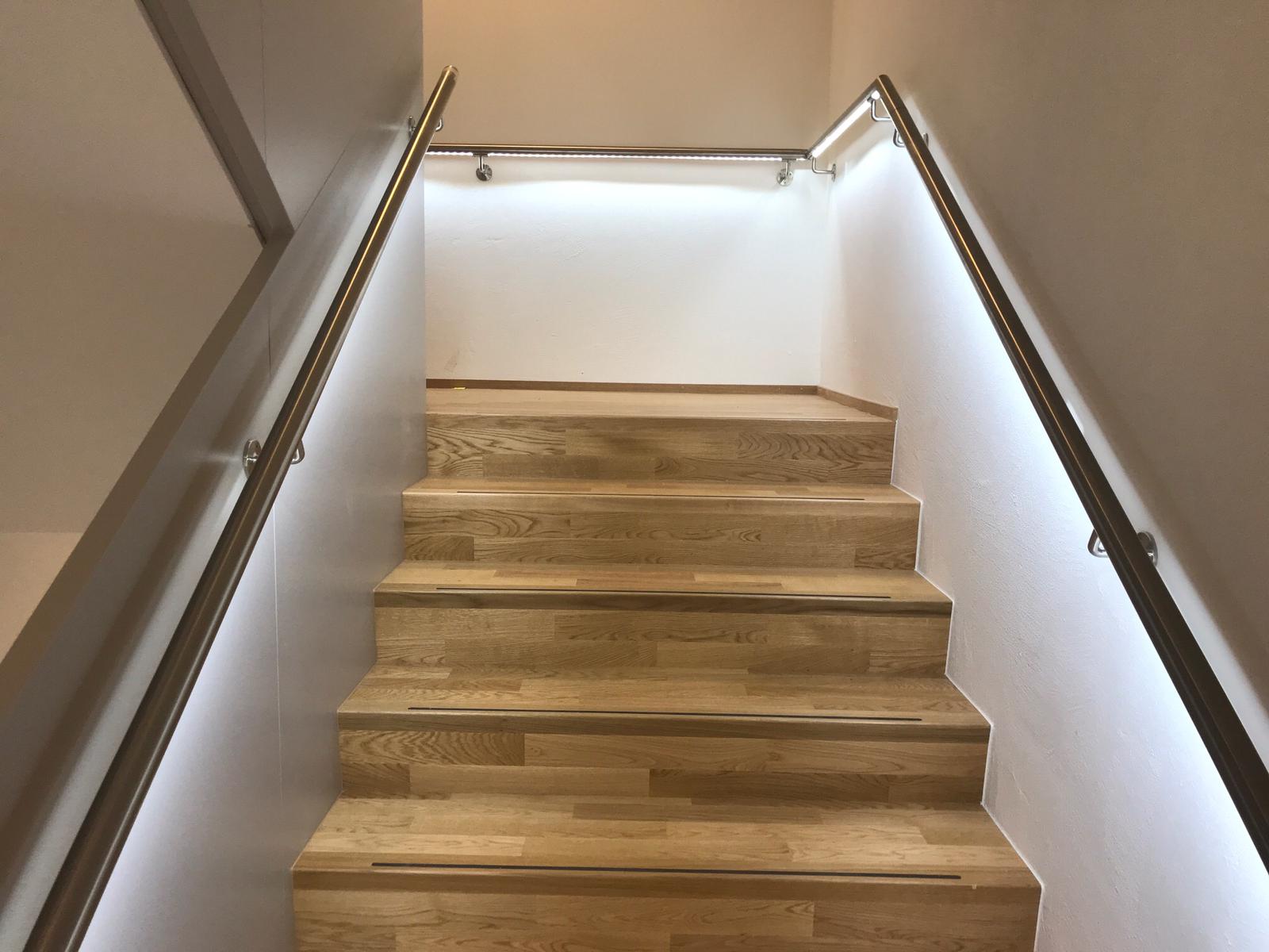 Treppengeländer Edelstahl